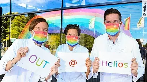 Queere Community Out@Helios