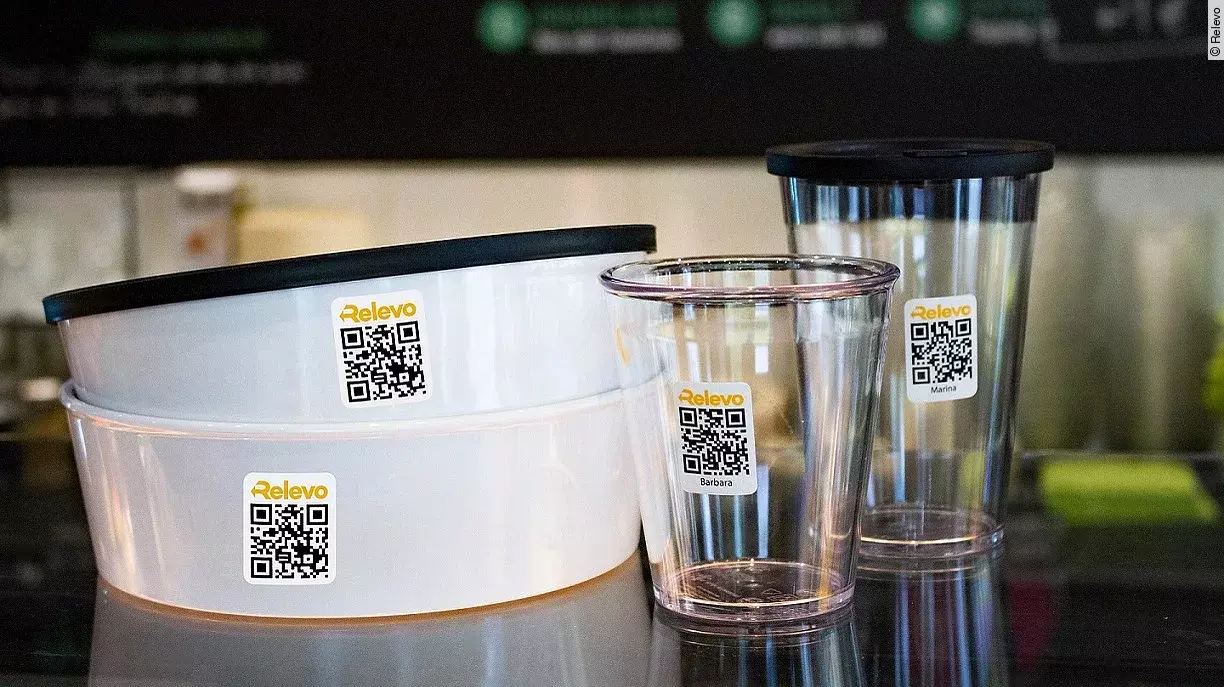 Mehrweggeschirr von Relevo