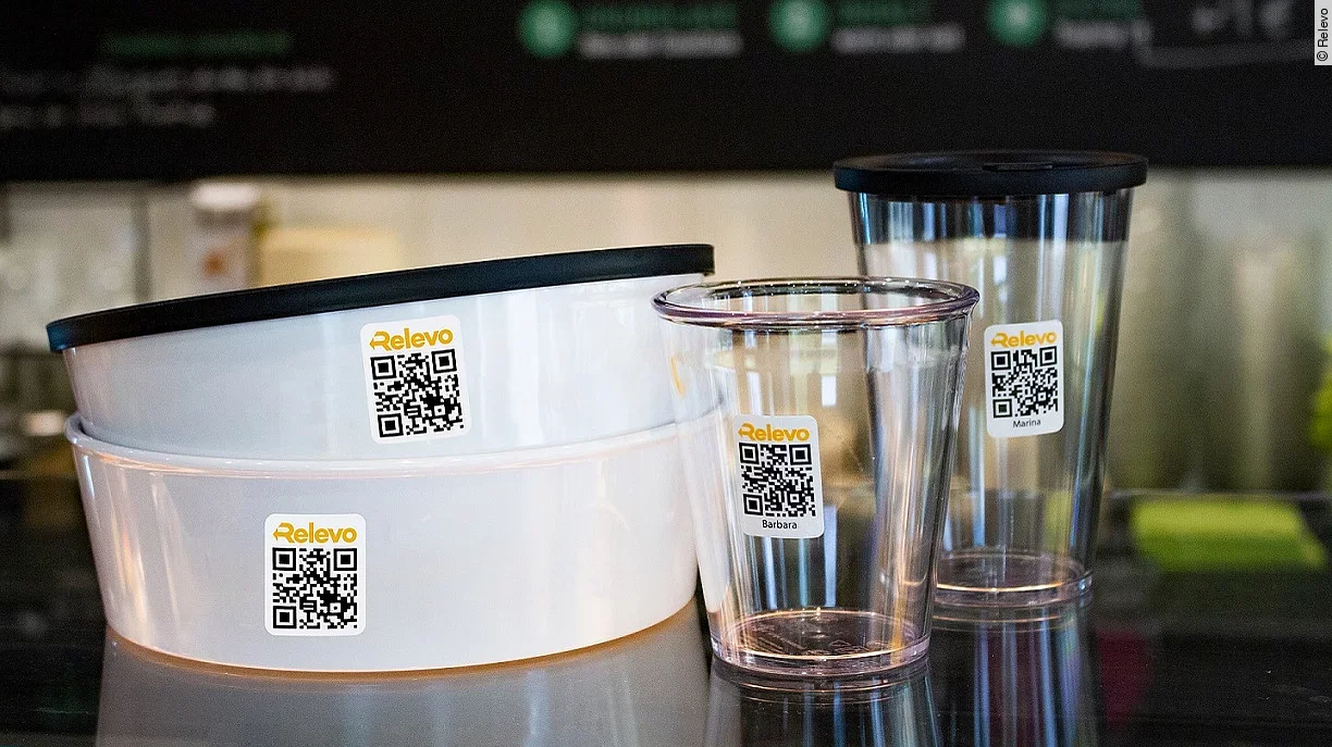 Mehrweggeschirr von Relevo