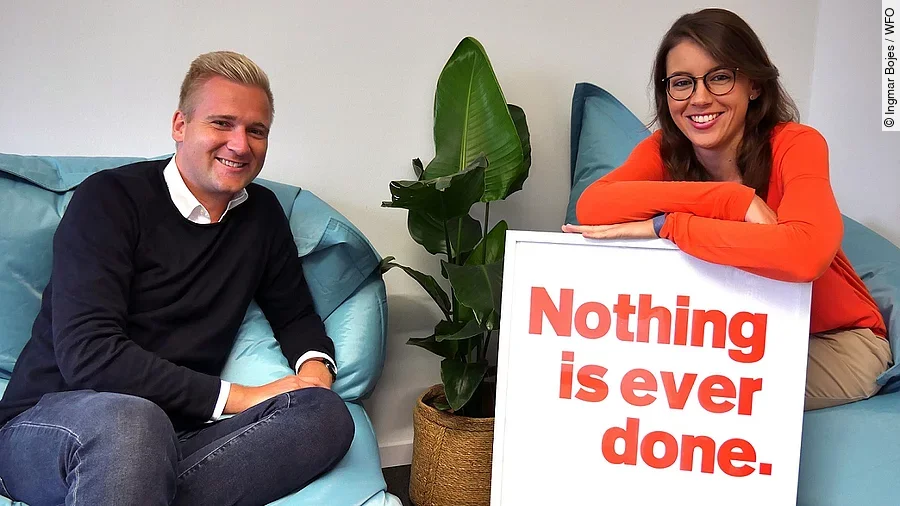 Oliver Volckmer und Katharina Lutermann Oliver Volckmer und Katharina Lutermann