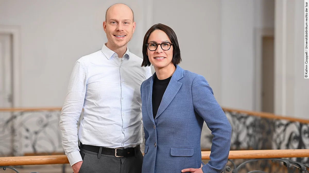 Markus Maryschok und Jennifer Kleinhans Markus Maryschok und Jennifer Kleinhans