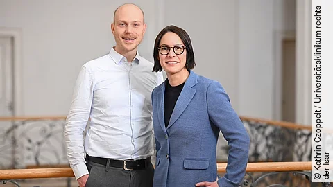Markus Maryschok und Jennifer Kleinhans