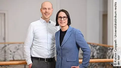 Markus Maryschok und Jennifer Kleinhans