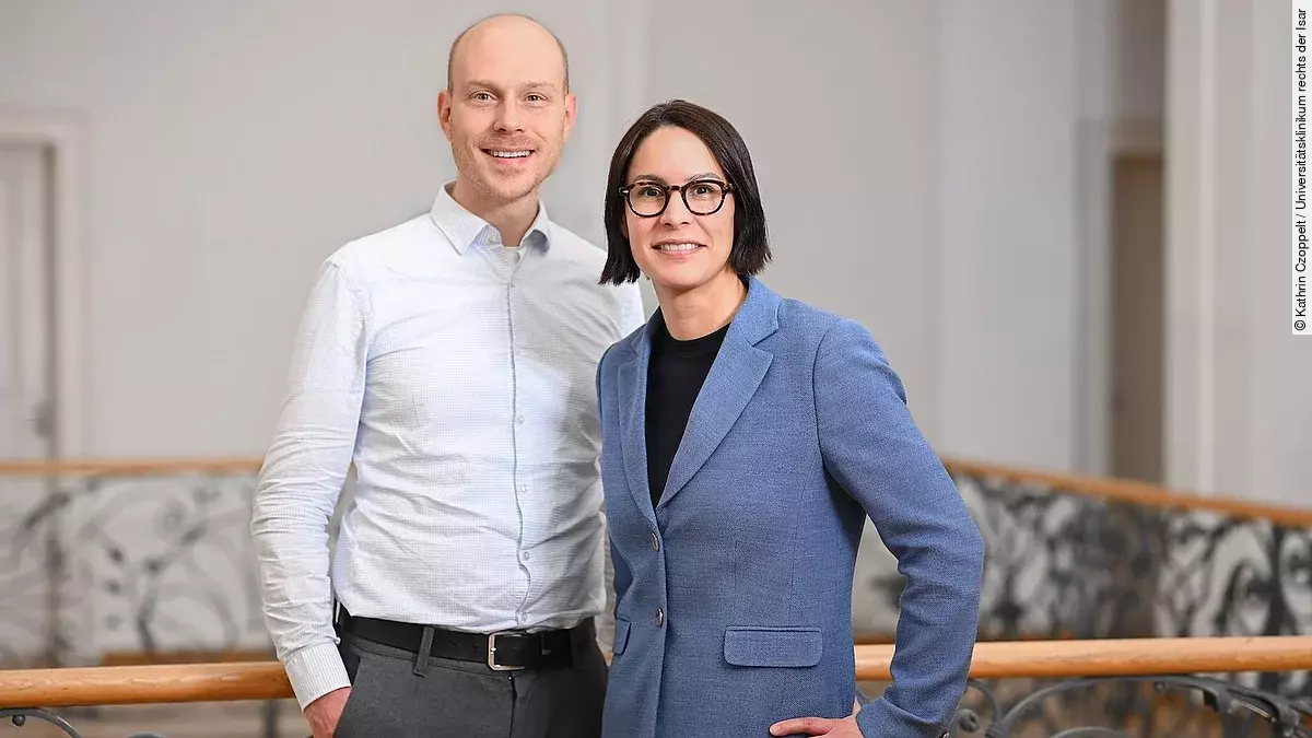 Markus Maryschok und Jennifer Kleinhans Markus Maryschok und Jennifer Kleinhans