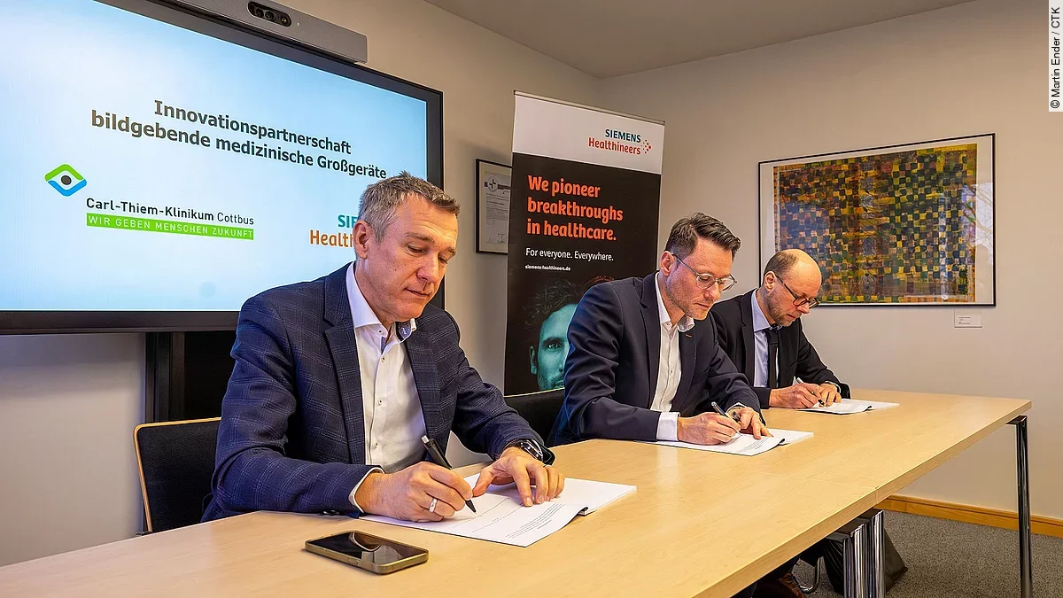Innovationspartnerschaft CTK und Siemens Healthineers Innovationspartnerschaft CTK und Siemens Healthineers