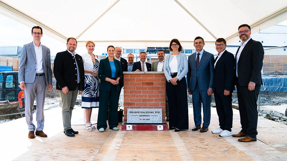 Grundsteinlegung Kemnath Siemens Healthineers