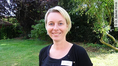 Stephanie Witzke, Verwaltungsdirektorin der Dr. Becker Brunnen-Klinik