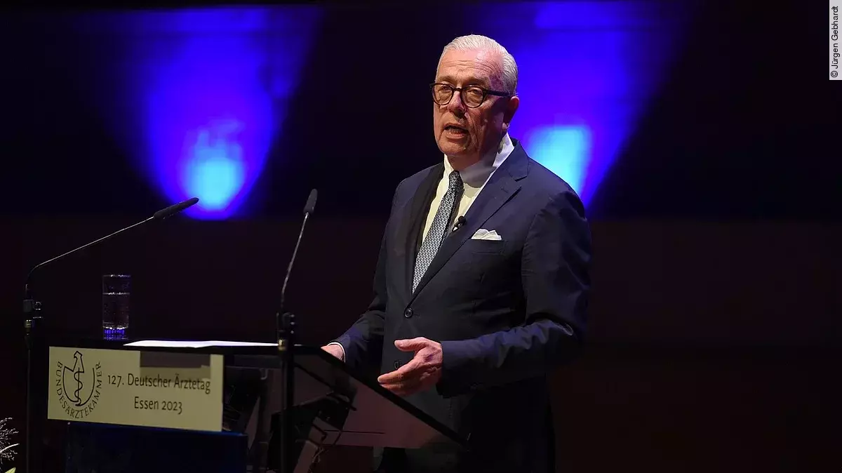 Ärztepräsident Dr. Klaus Reinhardt