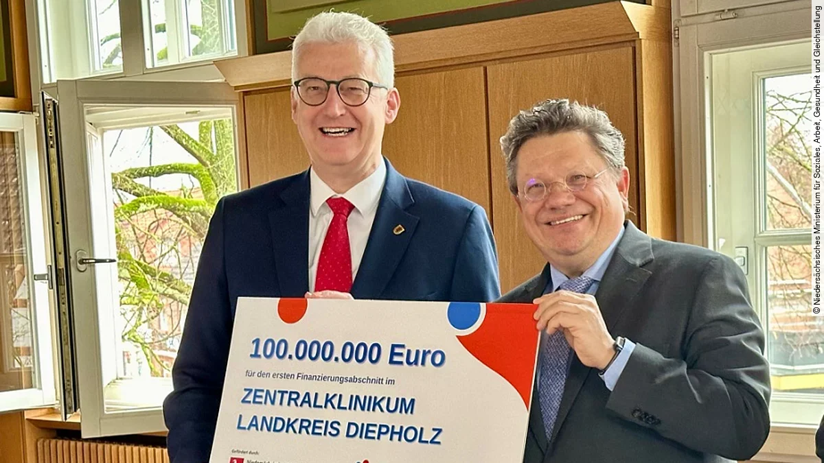 Förderbescheidübergabe Diepholz