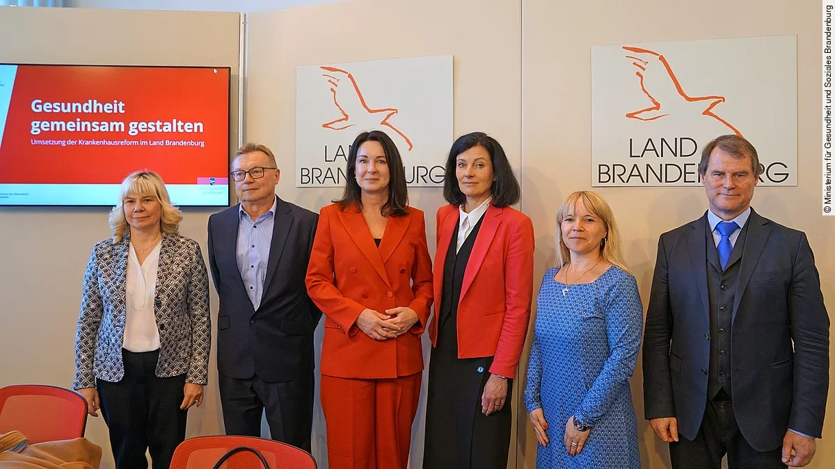 Pressekonferenz KHVVG in Brandenburg