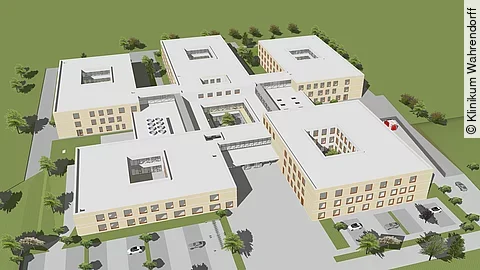 Klinikneubau Köthenwald