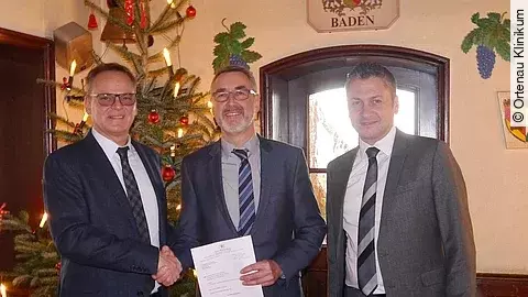 Übergabe Förderbescheid