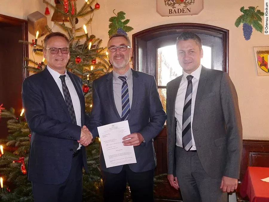 Übergabe Förderbescheid