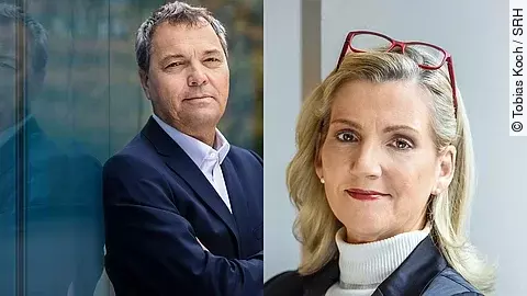 Simone Kuhn und Prof. Christof Hettich