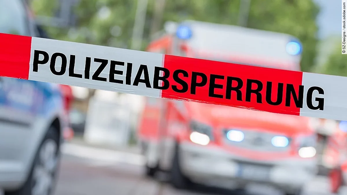 Polizeiabsperrung