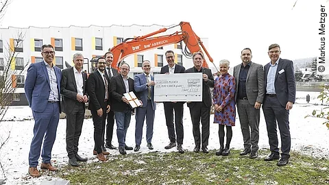 Scheckübergabe Rems-Murr Kliniken