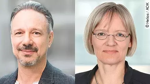 Dr. Sabine Richard und Dr. Francesco DeMeo