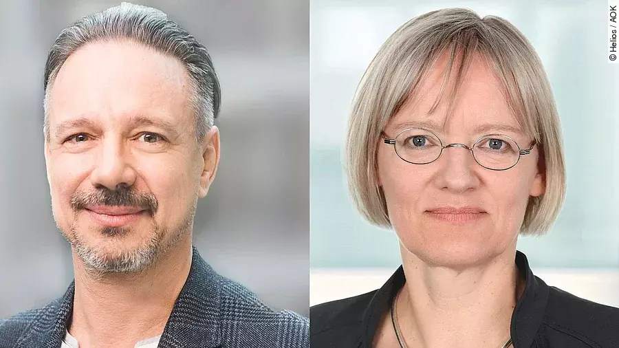 Dr. Sabine Richard und Dr. Francesco De Meo Dr. Sabine Richard und Dr. Francesco DeMeo