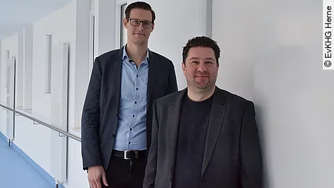 Dennis Klaebe und Dennis Ratzer