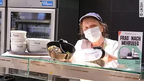 Mehrwegsystem Vytal UKSH