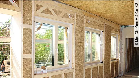 Wandelemente aus Stroh, Mediclin Wandelemente aus Stroh, Mediclin