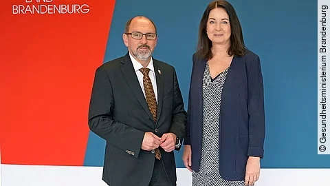 Britta Müller und Philipp Wacker