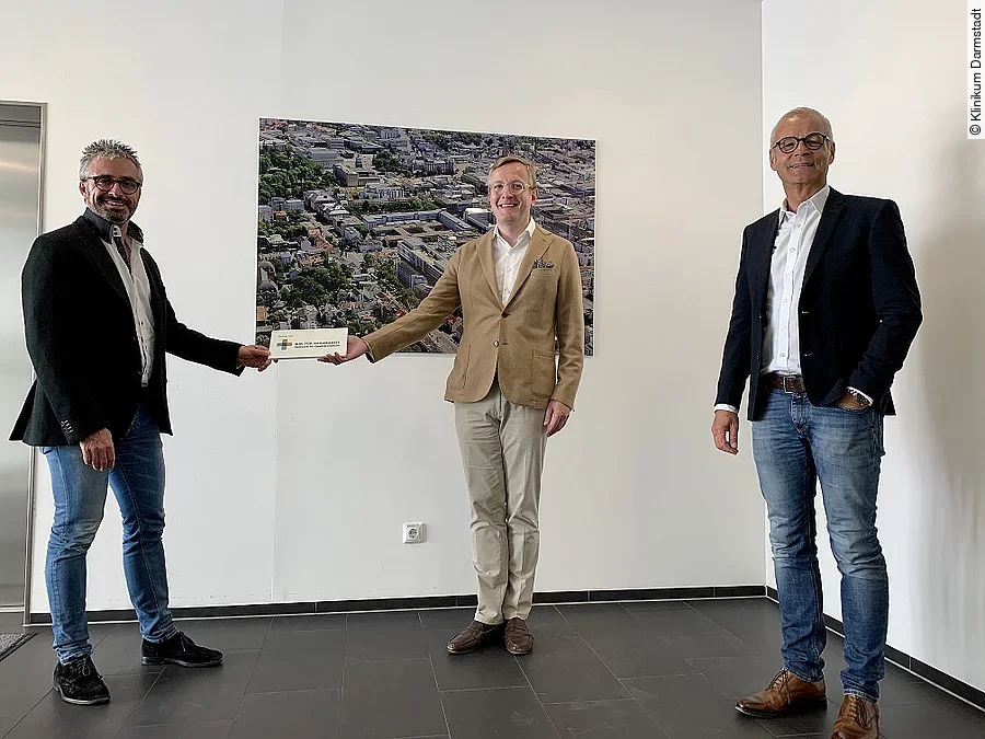 Clemens Maurer, Nawid Khaladj, Silvio Rahr, Klinikum Darmstadt Clemens Maurer, Nawid Khaladj, Silvio Rahr, Klinikum Darmstadt