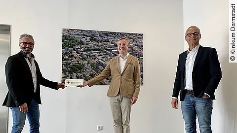 Clemens Maurer, Nawid Khaladj, Silvio Rahr, Klinikum Darmstadt Clemens Maurer, Nawid Khaladj, Silvio Rahr, Klinikum Darmstadt