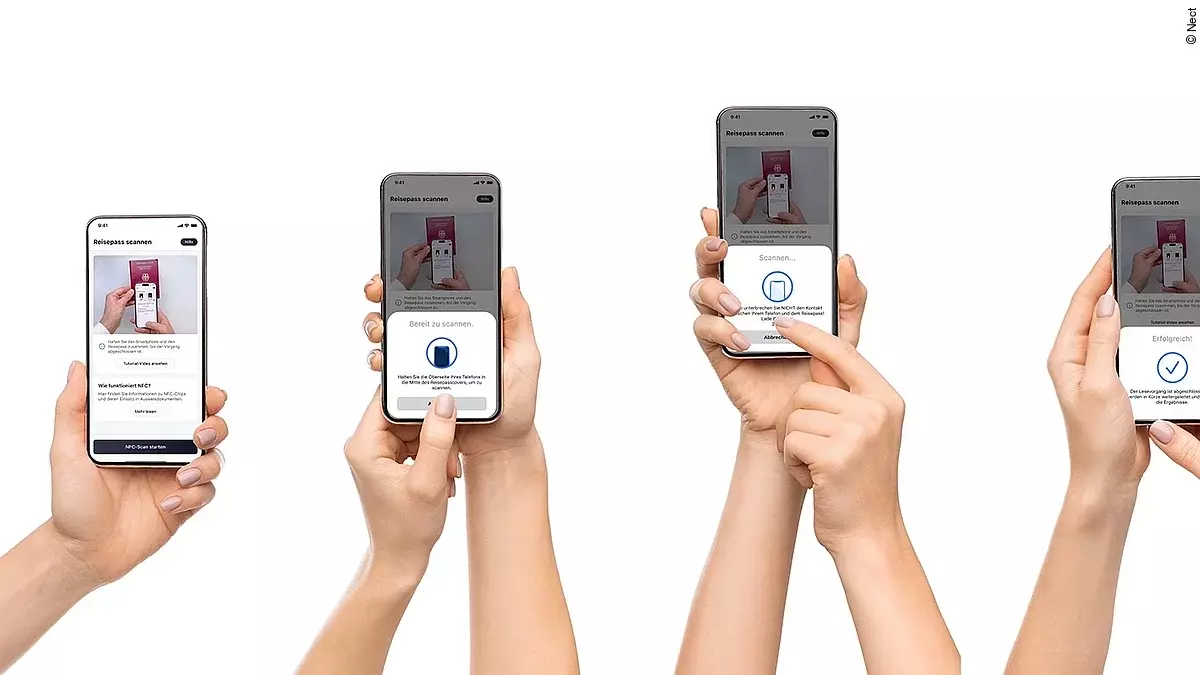 Nect Ident mit ePass