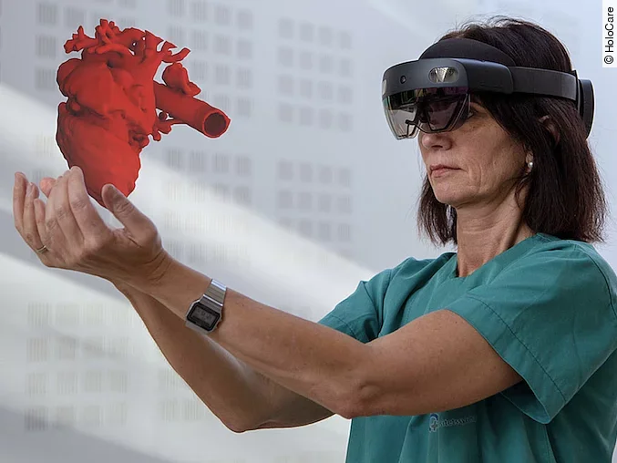 Kardio-Hologramm von HoloCare Kardio-Hologramm von HoloCare