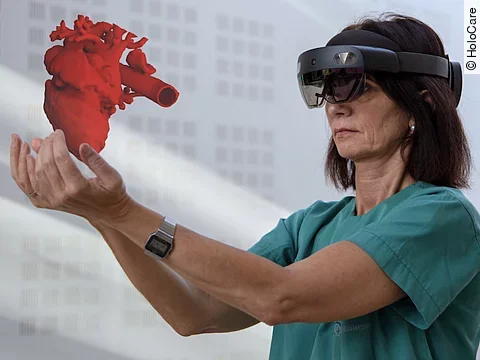 Kardio-Hologramm von HoloCare