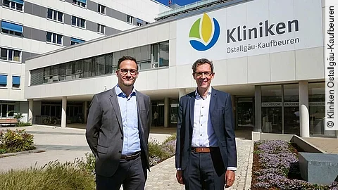 Dr. Felix Mayer und Josef Streitel Dr. Felix Mayer und Josef Streitel