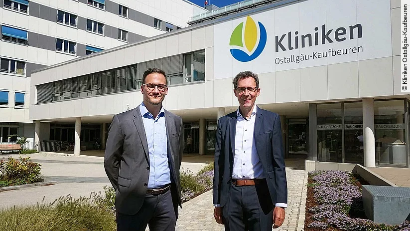 Dr. Felix Mayer und Josef Streitel Dr. Felix Mayer und Josef Streitel