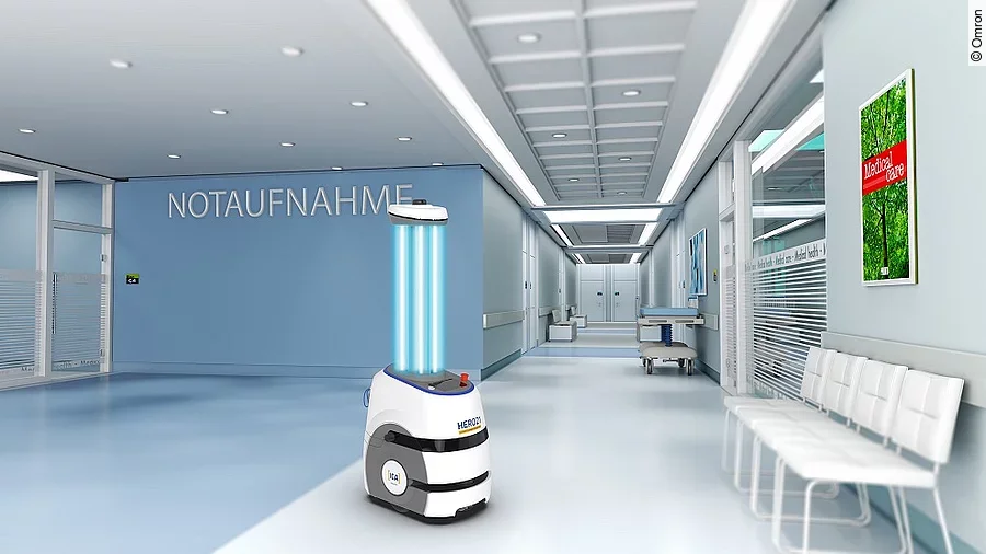 UV-C-Desinfektionsroboter Hero 21