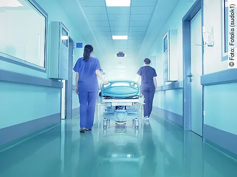 Pflegepersonal im Krankenhaus