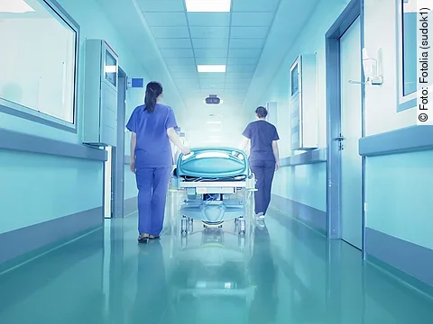 Pflegepersonal im Krankenhaus