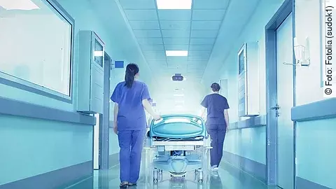 Pflegepersonal im Krankenhaus