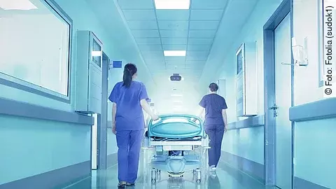 Pflegepersonal im Krankenhaus