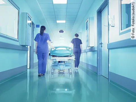 Pflegepersonal im Krankenhaus