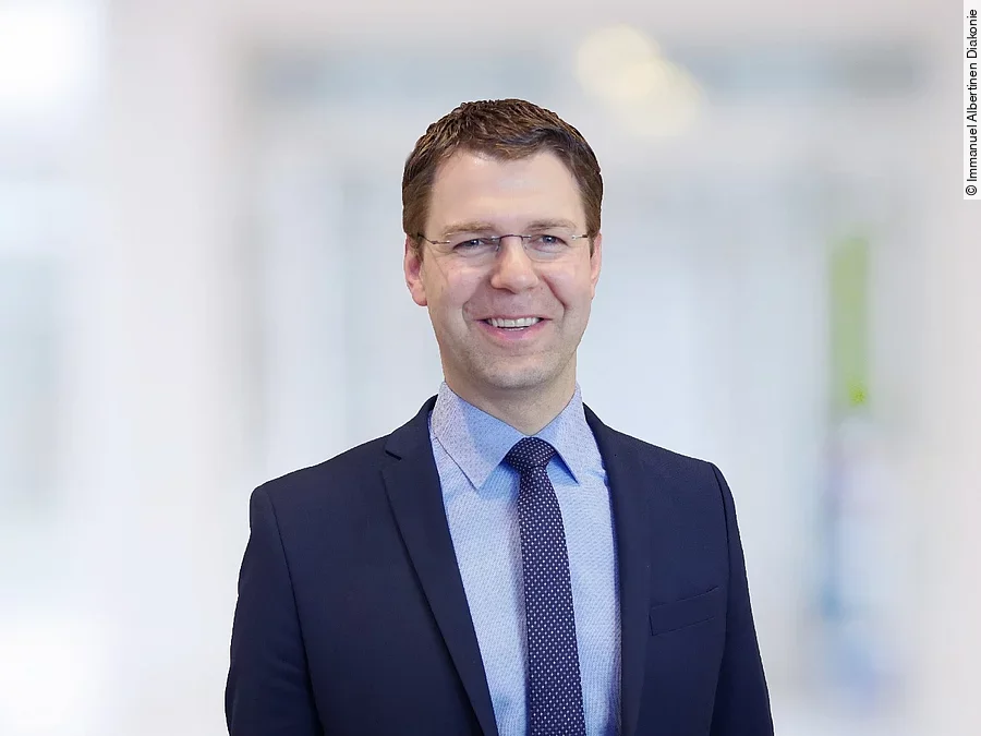 Matthias Blum, Konzerngeschäftsführer der Immanuel Albertinen Diakonie Matthias Blum, Konzerngeschäftsführer der Immanuel Albertinen Diakonie