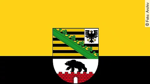 Flagge Sachsen-Anhalt
