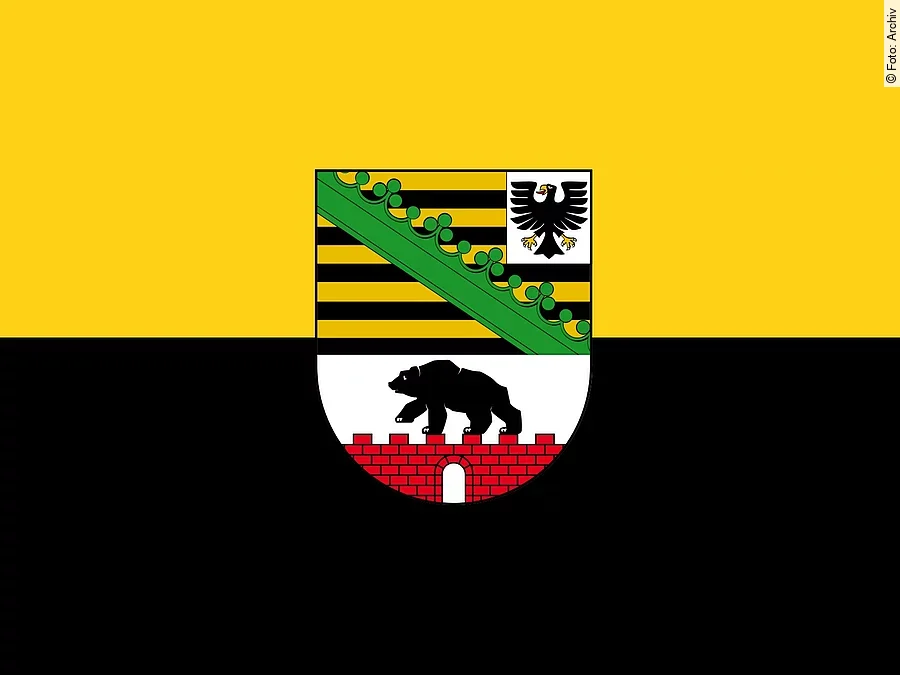 Flagge Sachsen-Anhalt