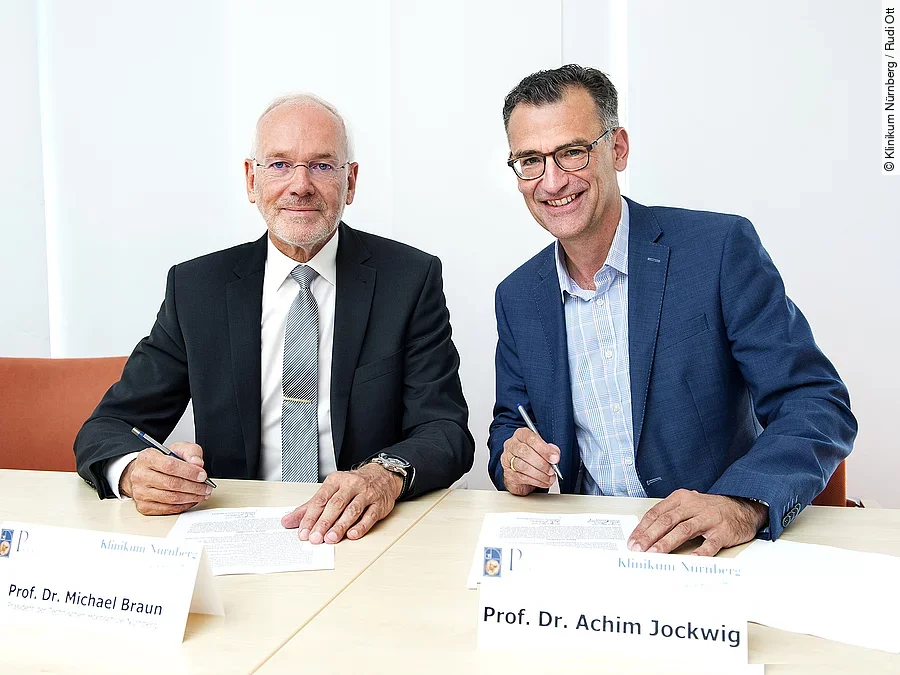 Prof. Dr. Michael Braun und Prof. Dr. Achim Jockwig