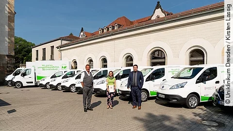 Michael Albrecht mit Monika Brandt und Frank Ohi