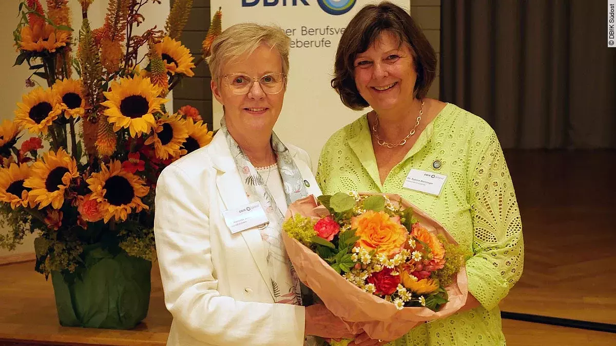 Dr. Marliese Biederbeck und Dr. Sabine Berninger