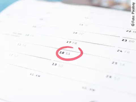 Kalender mit Termin