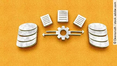 Grafik in der Daten von einem System zum anderen verschoben werden