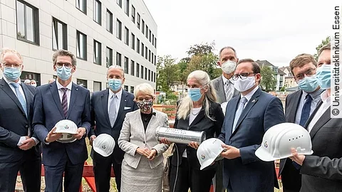 Grundsteinlegung am Universitätsklinikum Essen