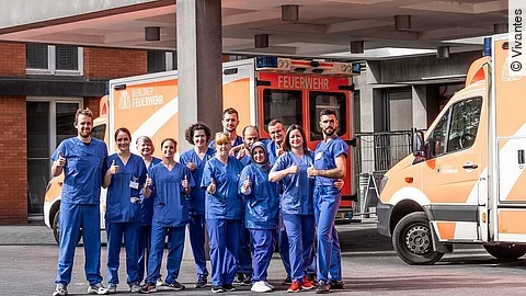 Notaufnahme des Vivantes Klinikums im Friedrichshain