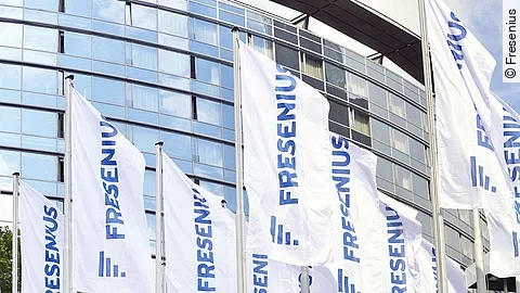 Fresenius-Flaggen